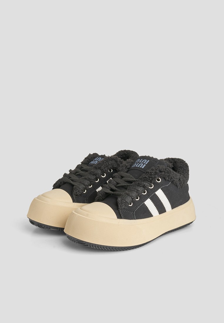 Кеди з хутром жіночі Vzuttya.UA