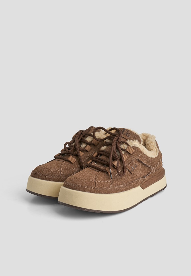 Кеди з хутром жіночі