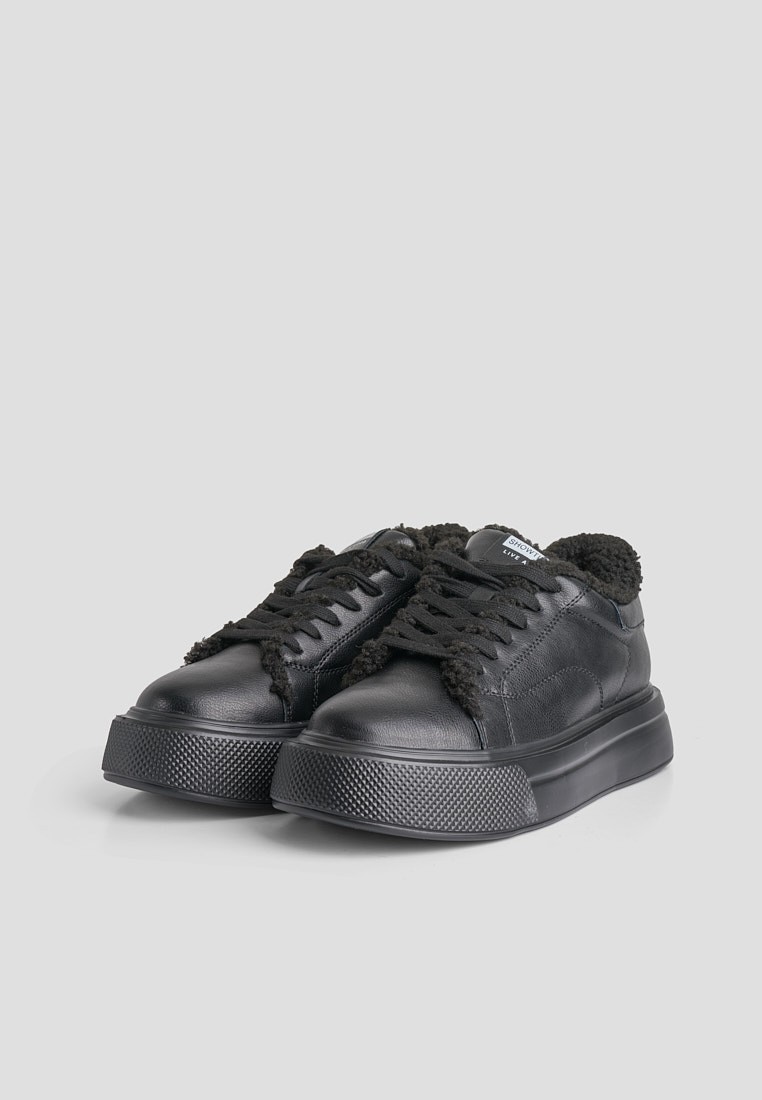 Кеди з хутром жіночі Vzuttya.UA