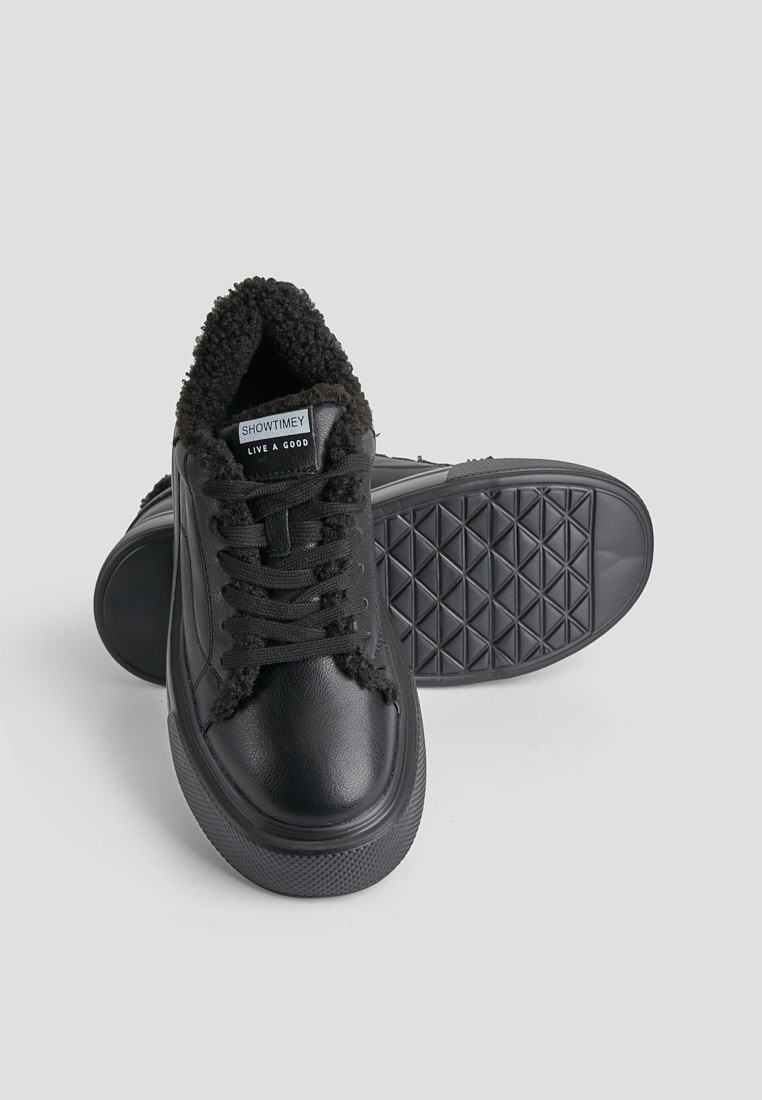 Кеди з хутром жіночі Vzuttya.UA