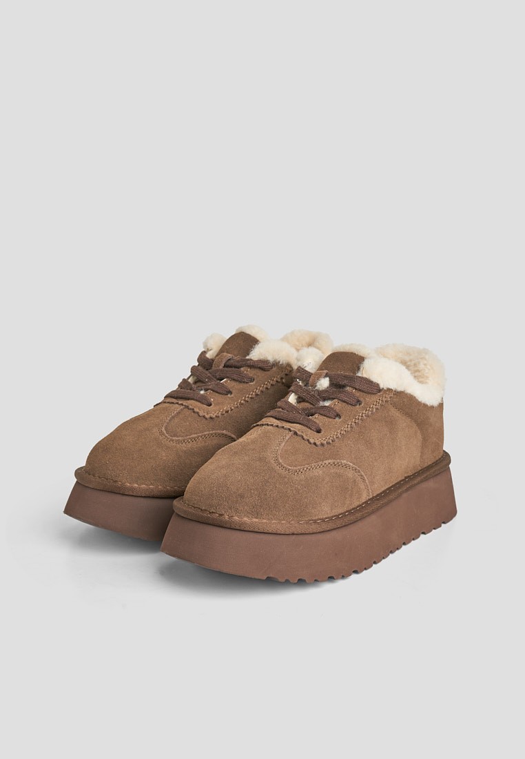 Кеди з хутром жіночі Vzuttya.UA