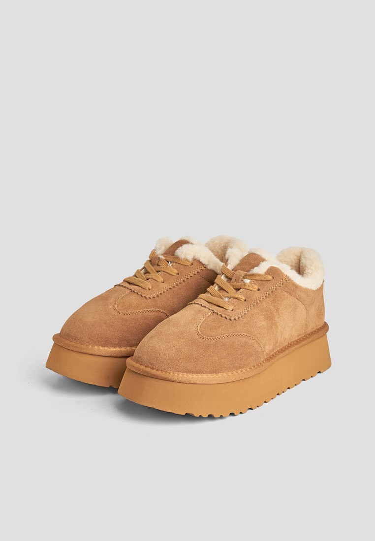 Кеди з хутром жіночі Vzuttya.UA