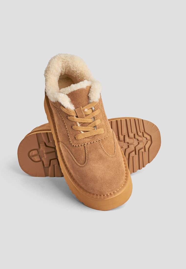 Кеди з хутром жіночі Vzuttya.UA