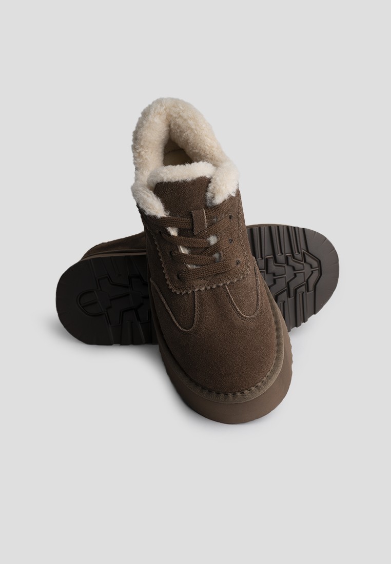 Кеди з хутром жіночі Vzuttya.UA