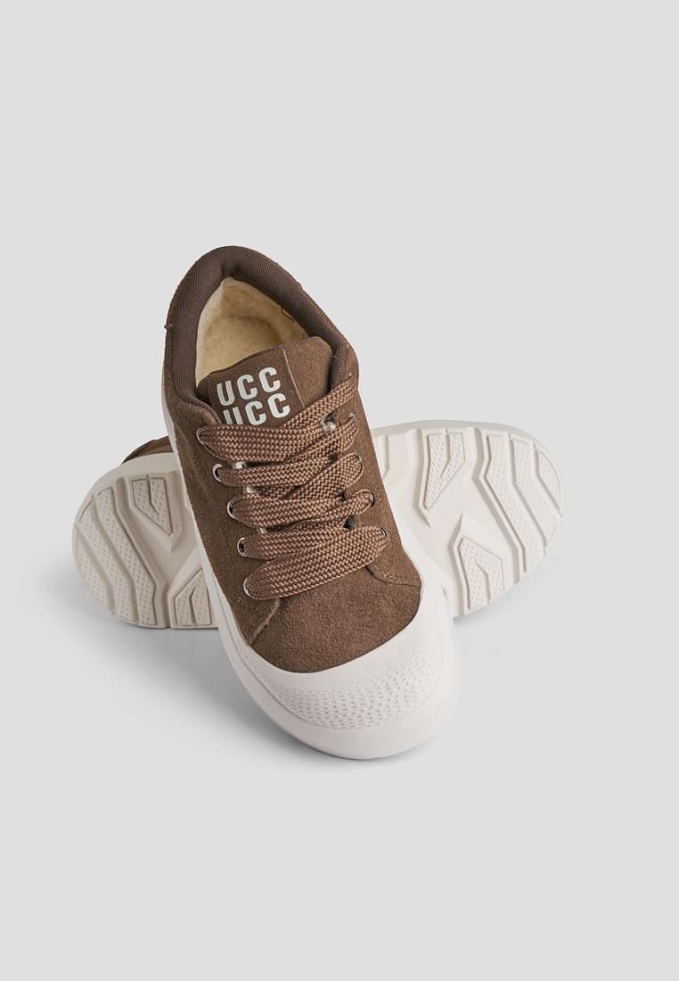 Кеди з хутром жіночі Vzuttya.UA