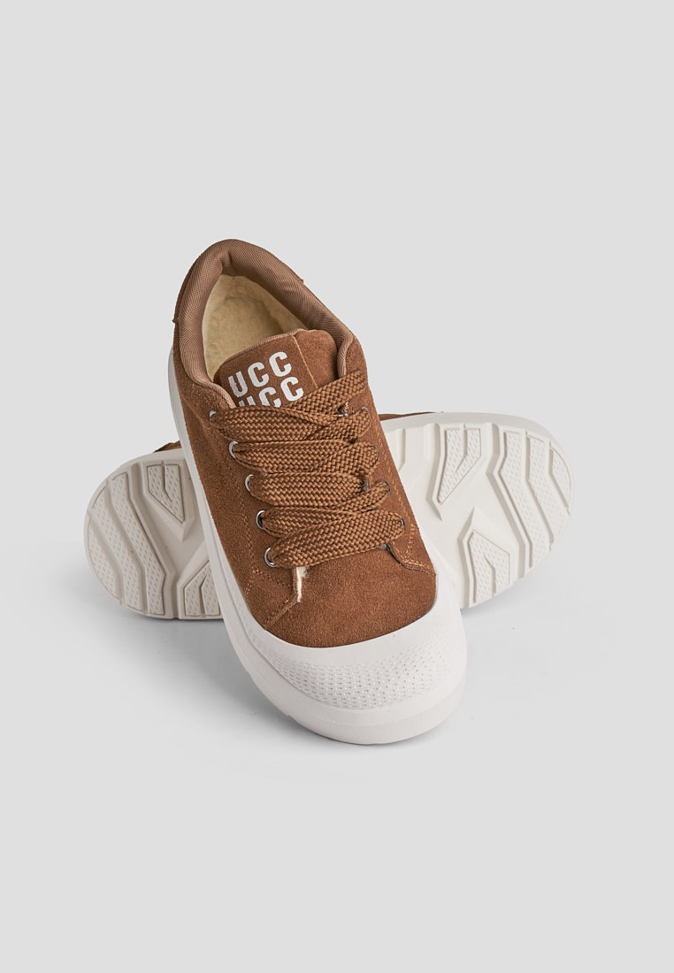 Кеди з хутром жіночі Vzuttya.UA