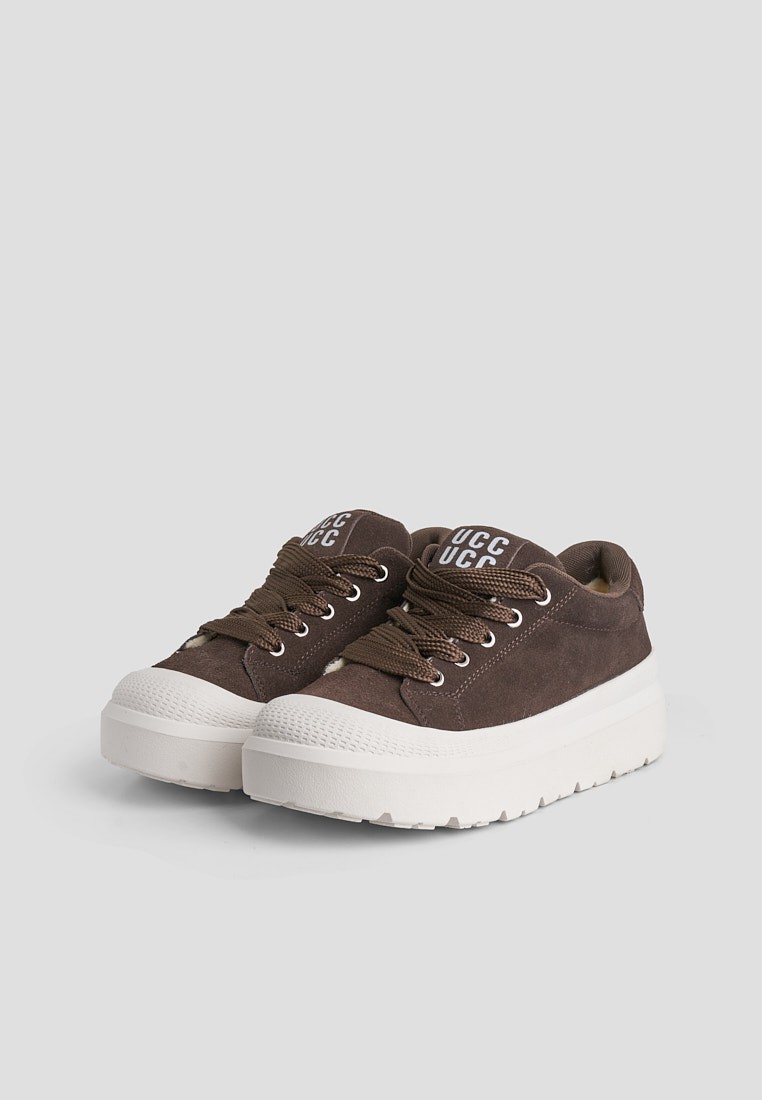 Кеди з хутром жіночі Vzuttya.UA