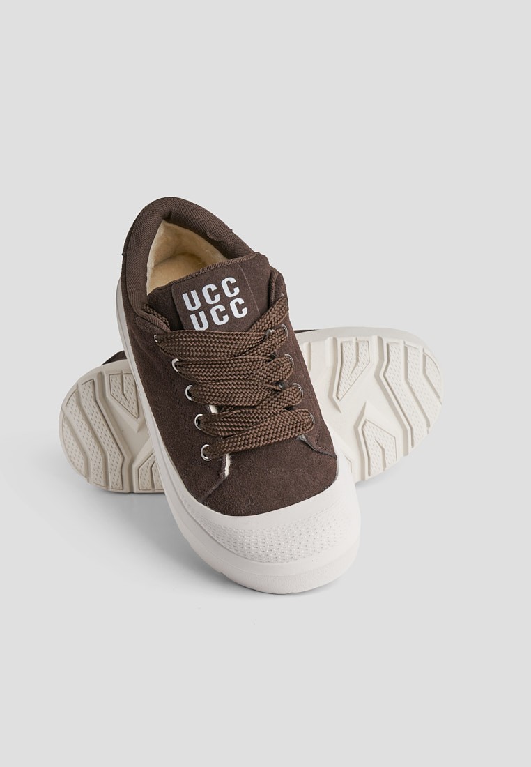 Кеди з хутром жіночі Vzuttya.UA