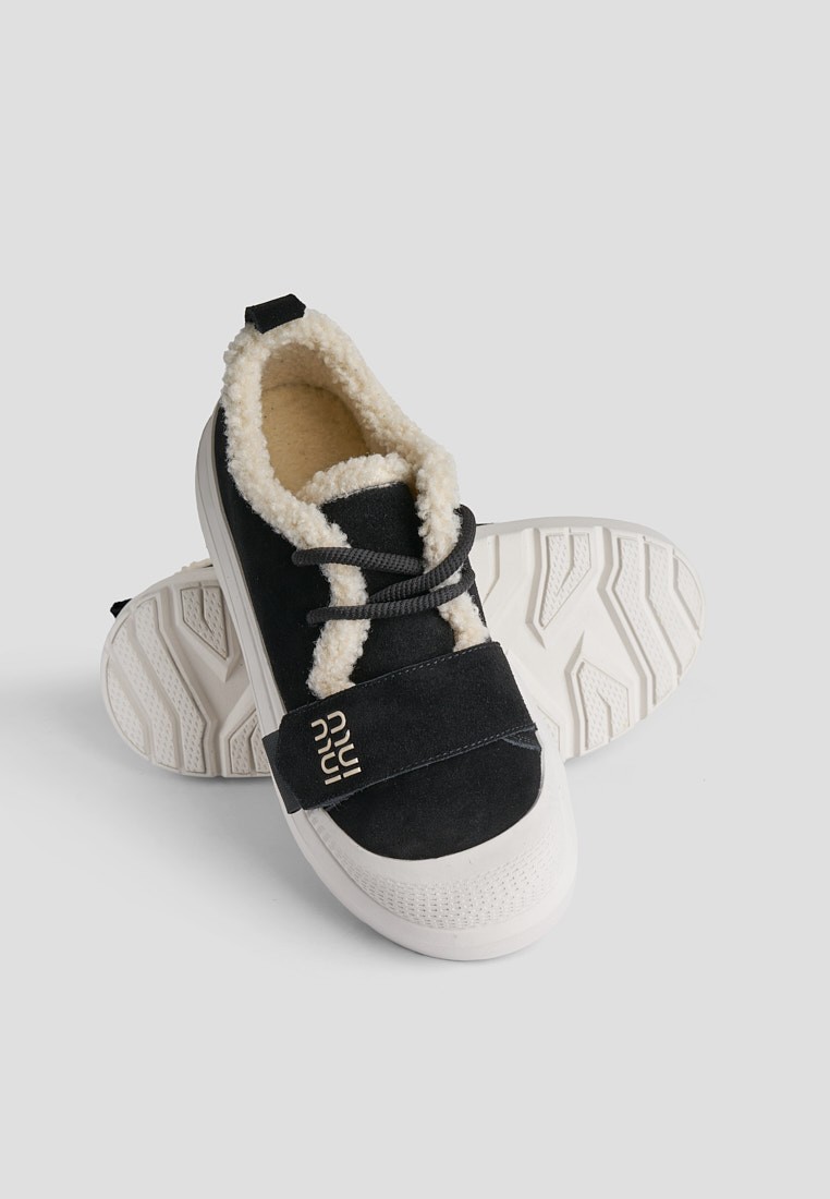 Кеди з хутром жіночі Vzuttya.UA