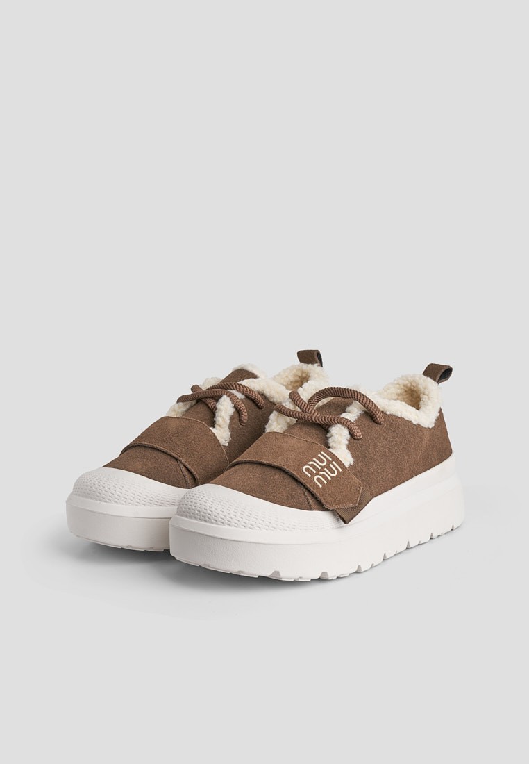 Кеди з хутром жіночі Vzuttya.UA