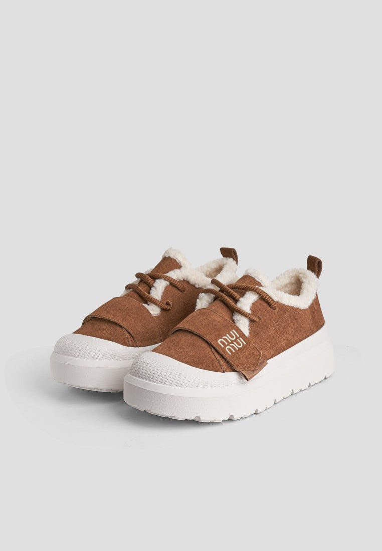 Кеди з хутром жіночі Vzuttya.UA