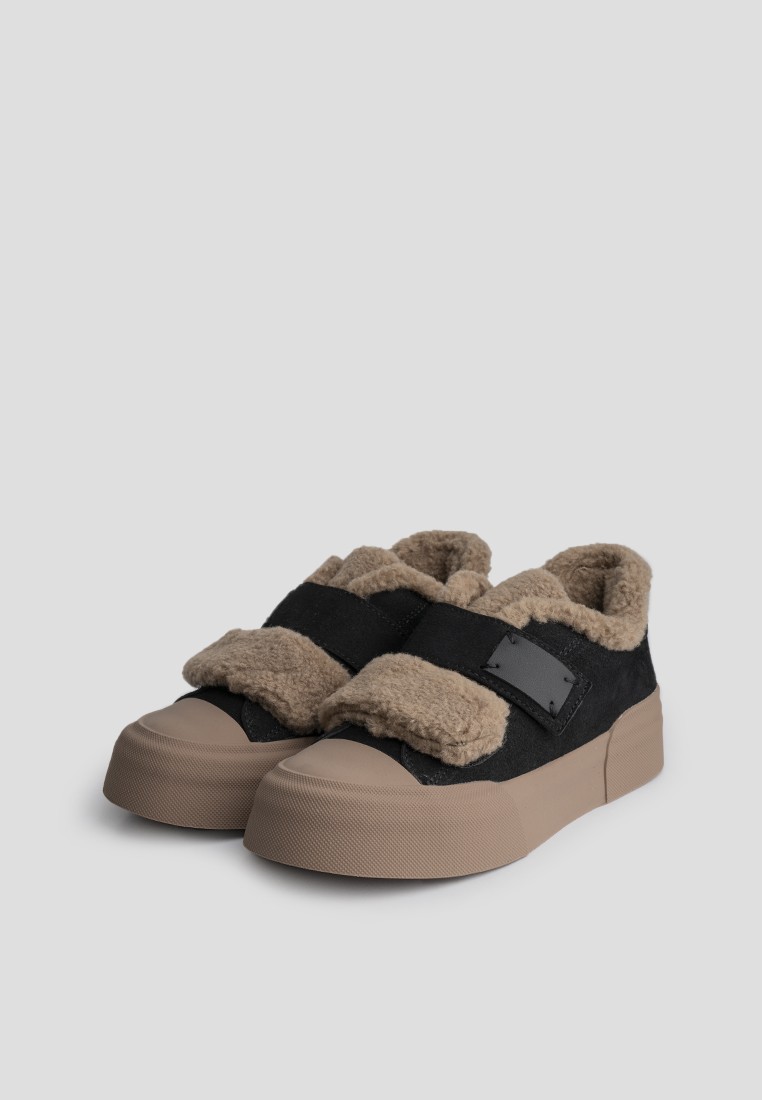 Кеди з хутром жіночі Vzuttya.UA