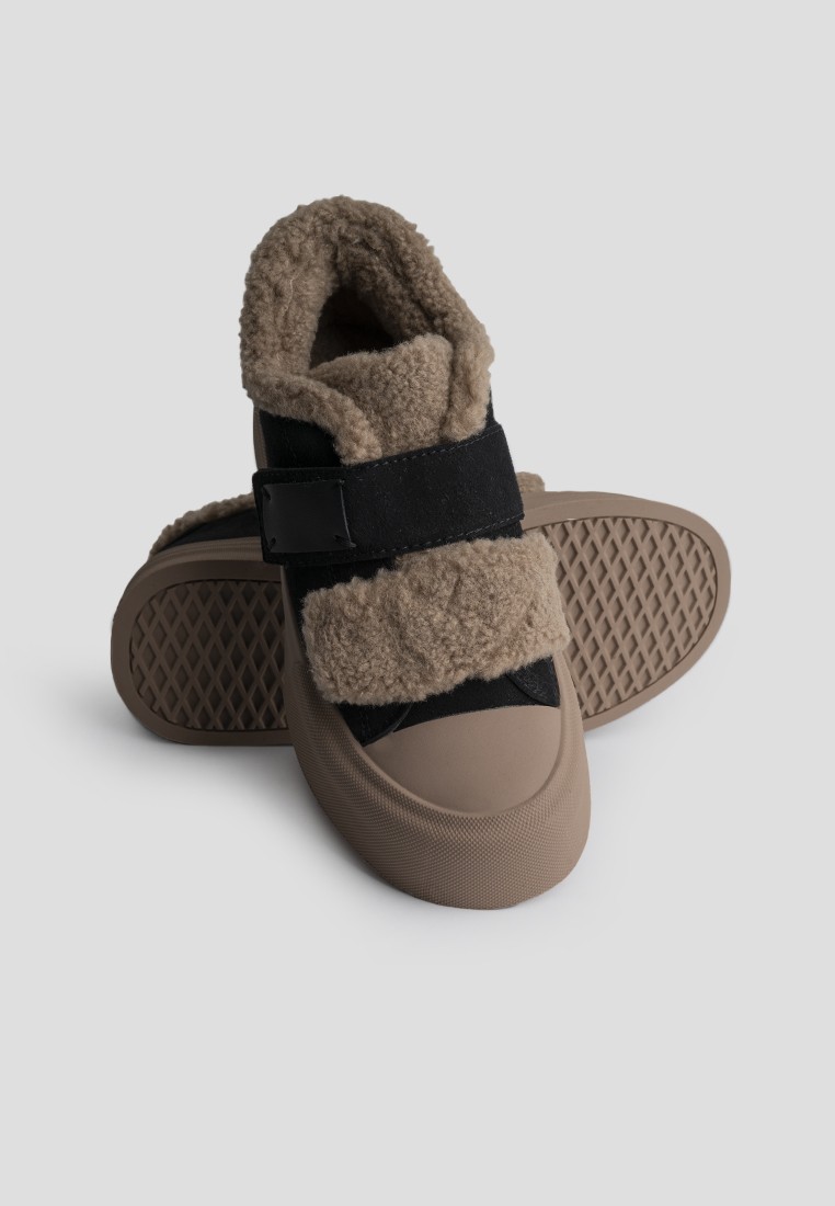 Кеди з хутром жіночі Vzuttya.UA