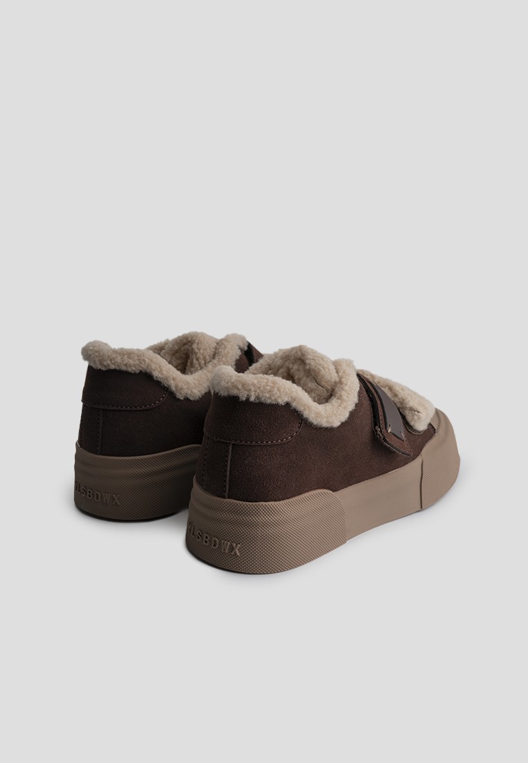 Кеди з хутром жіночі Vzuttya.UA