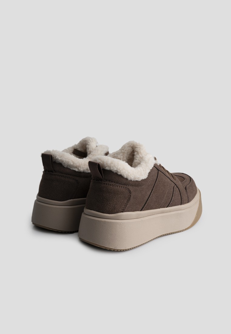 Кеди з хутром жіночі Vzuttya.UA