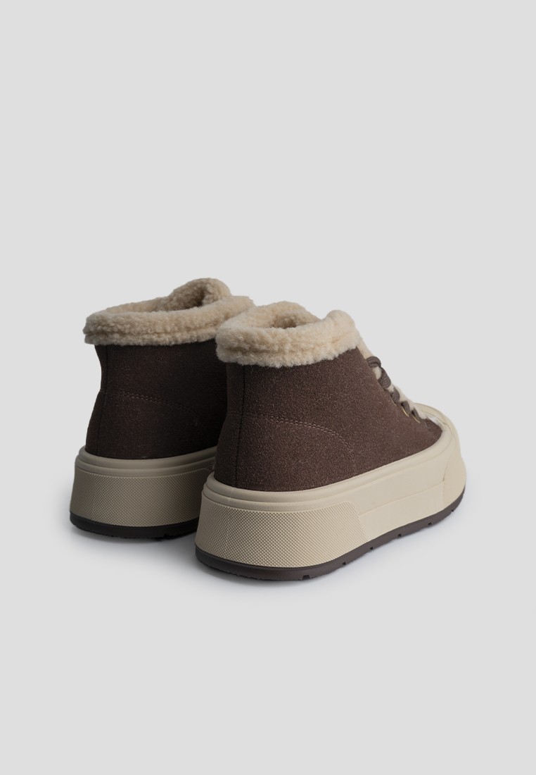 Кеди з хутром жіночі Vzuttya.UA