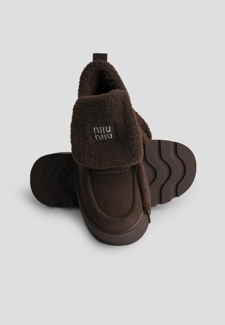 Кеди з хутром жіночі Vzuttya.UA