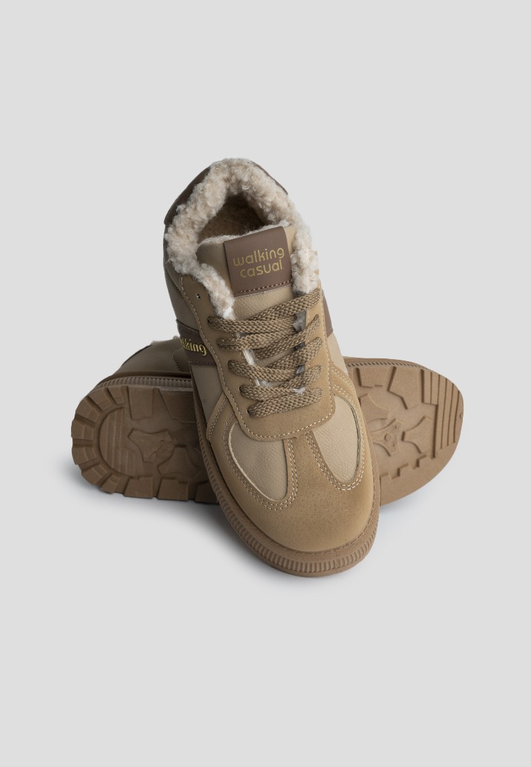 Кеди з хутром жіночі Vzuttya.UA