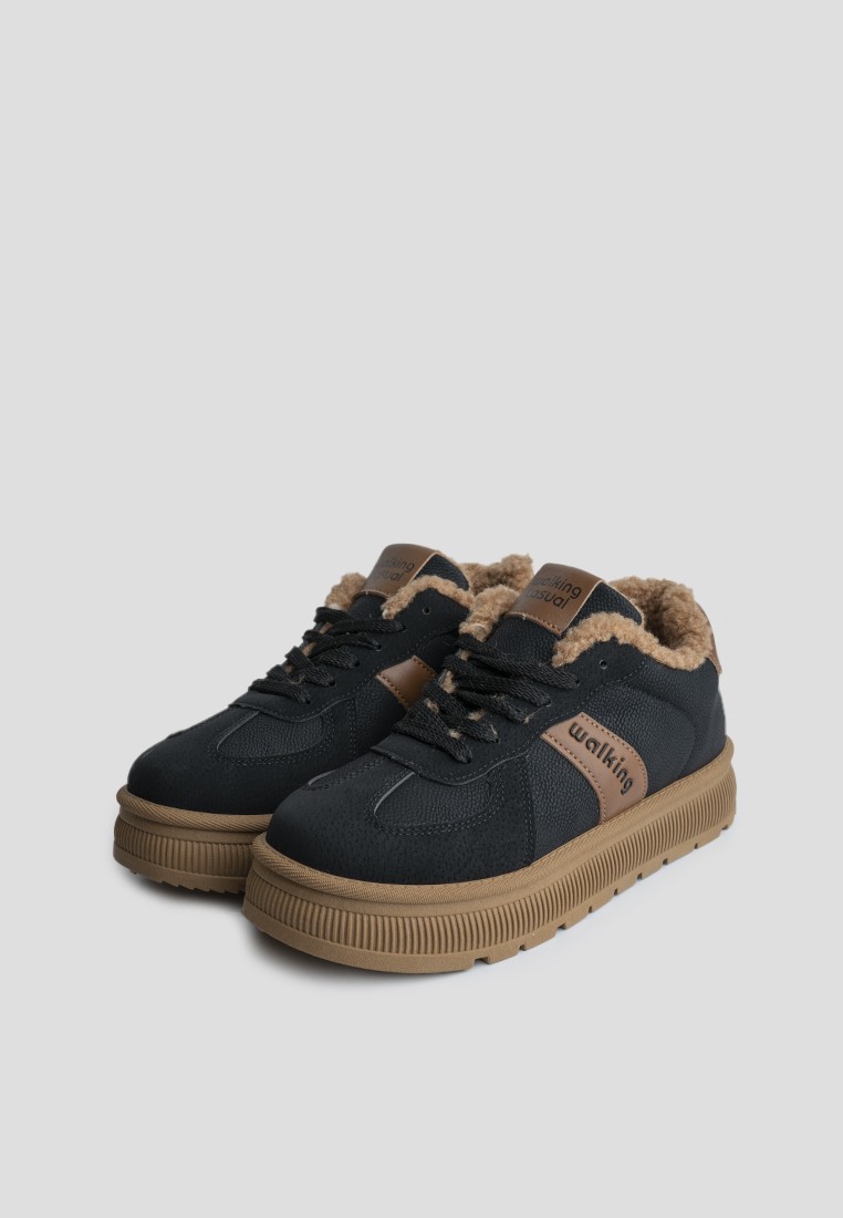 Кеди з хутром жіночі