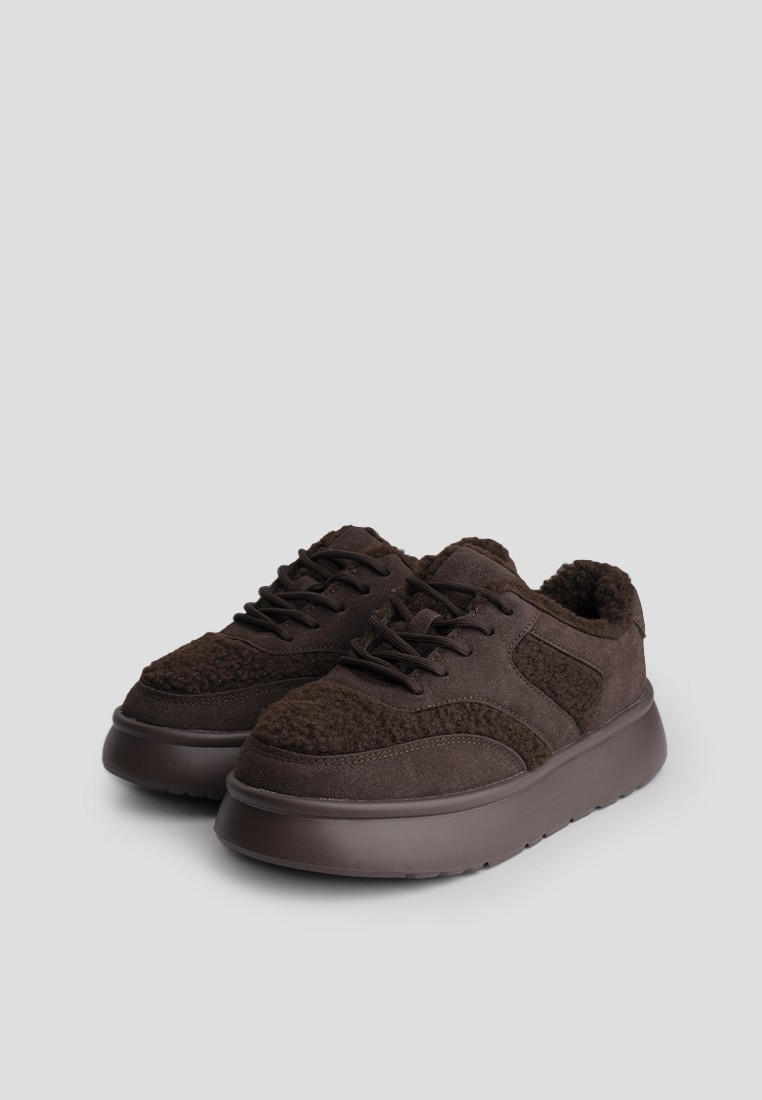 Кеди з хутром жіночі Vzuttya.UA