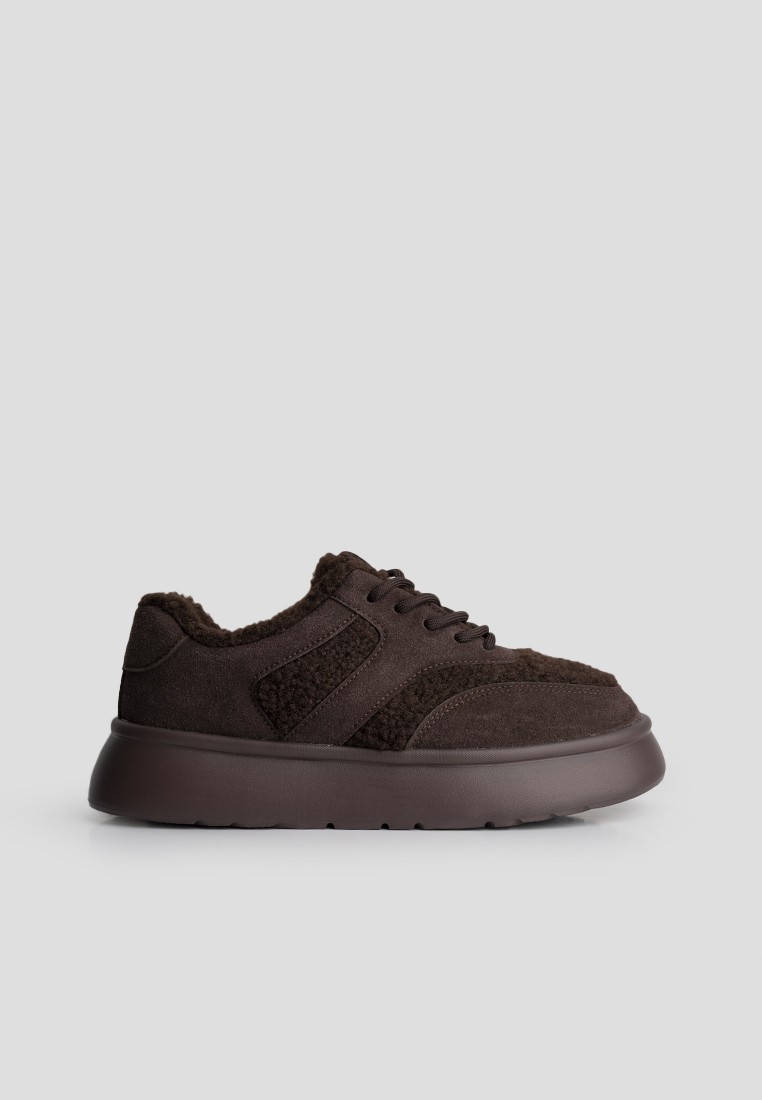 Кеди з хутром жіночі