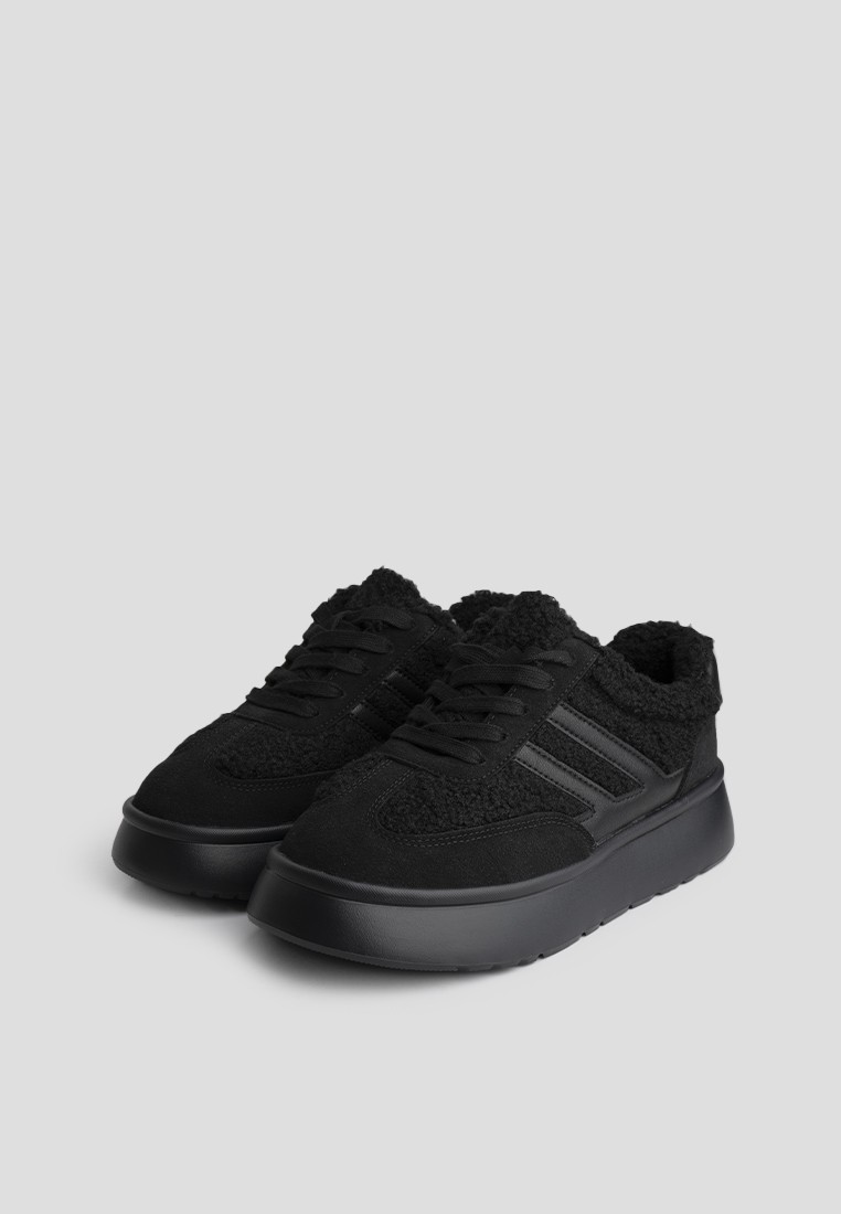 Кеди з хутром жіночі Vzuttya.UA