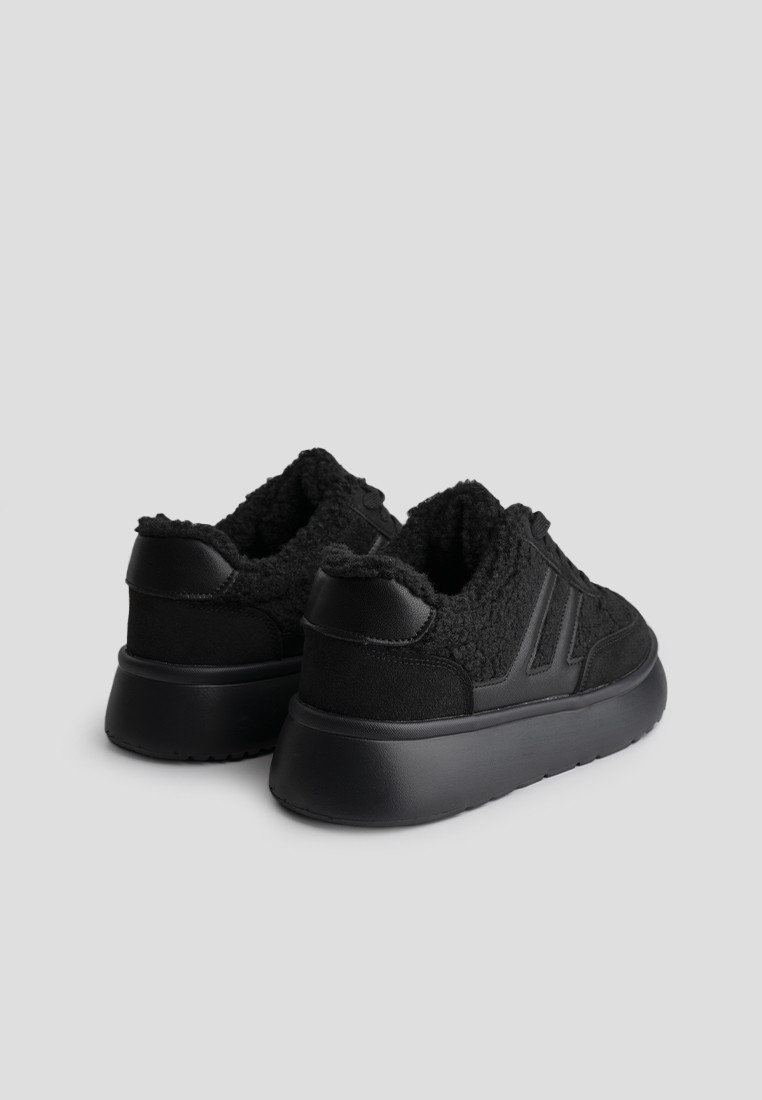 Кеди з хутром жіночі Vzuttya.UA