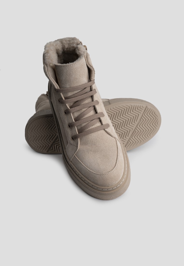 Черевики замшеві жіночі Vzuttya.UA