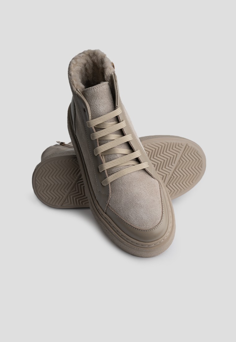 Черевики замшеві жіночі Vzuttya.UA