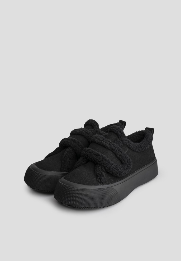 Кеди з хутром жіночі Vzuttya.UA