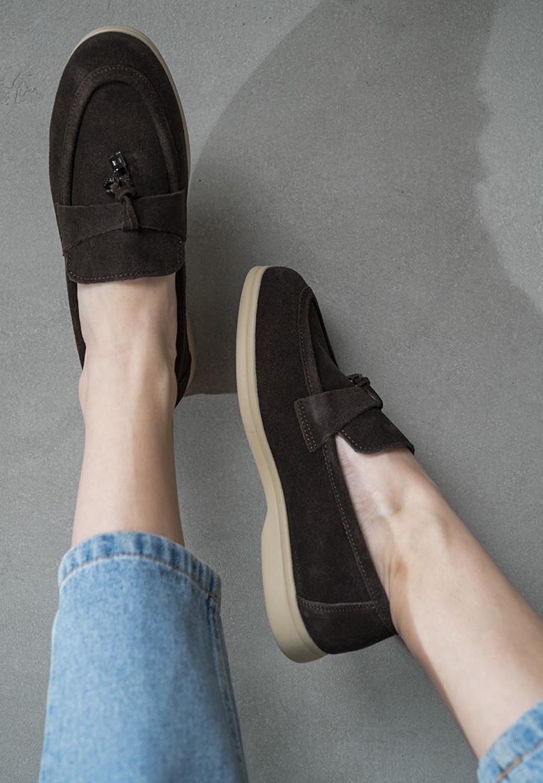 Лофери замшеві жіночі Vzuttya.UA