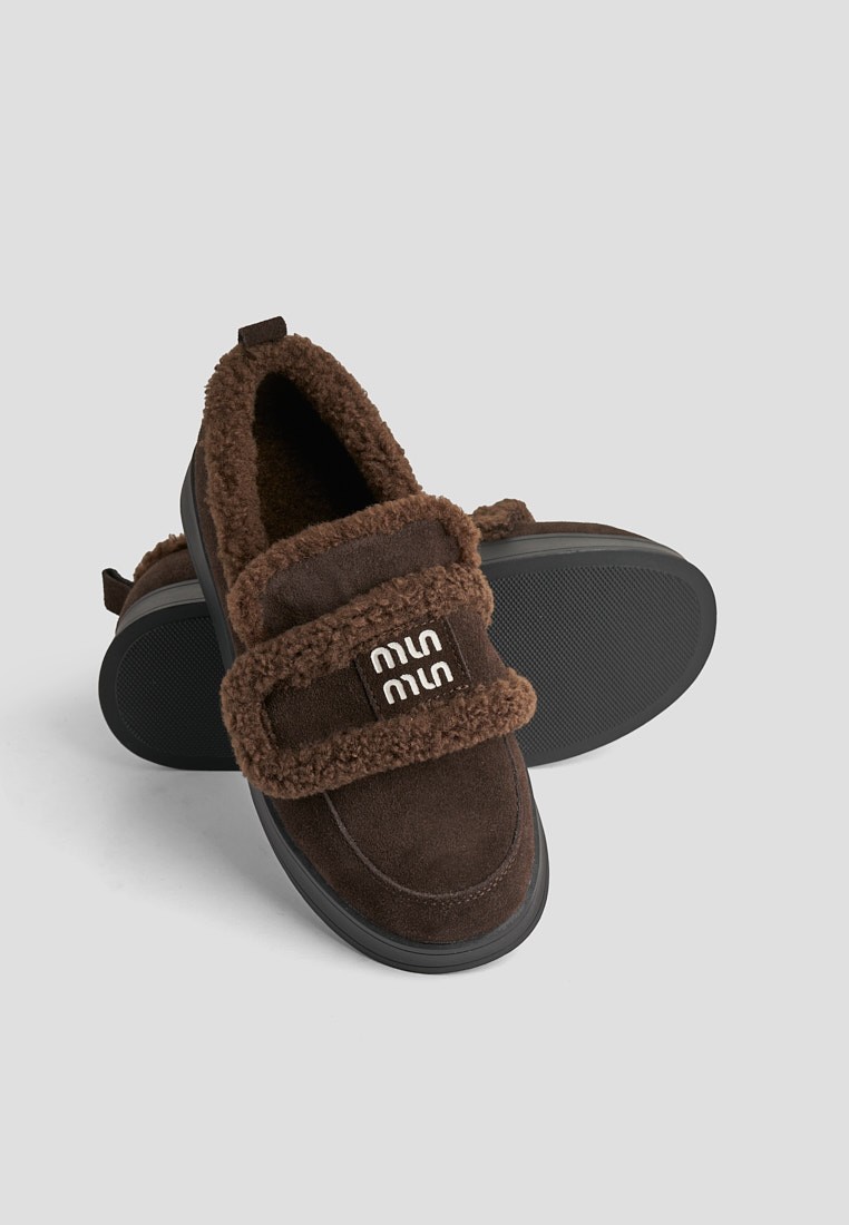 Лофери з хутром жіночі Vzuttya.UA