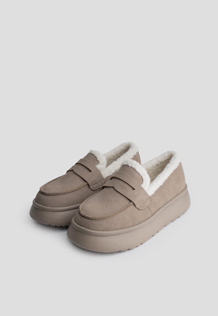 Лофери з хутром жіночі Vzuttya.UA