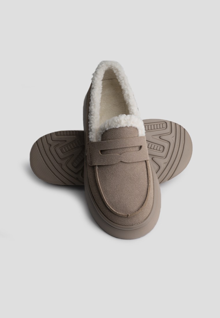 Лофери з хутром жіночі Vzuttya.UA