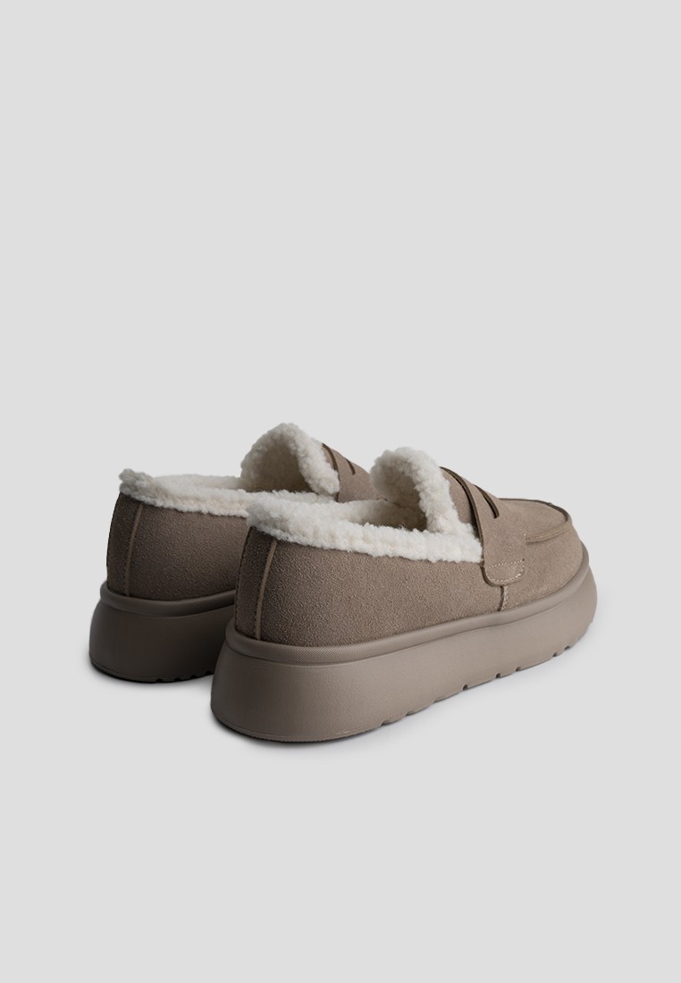 Лофери з хутром жіночі Vzuttya.UA