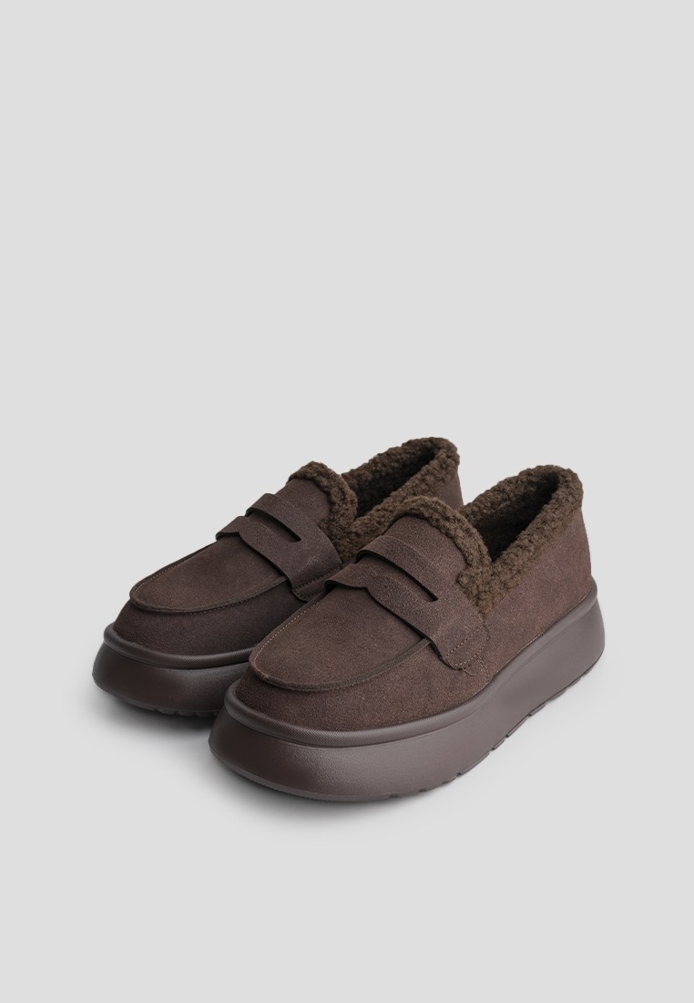 Лофери з хутром жіночі