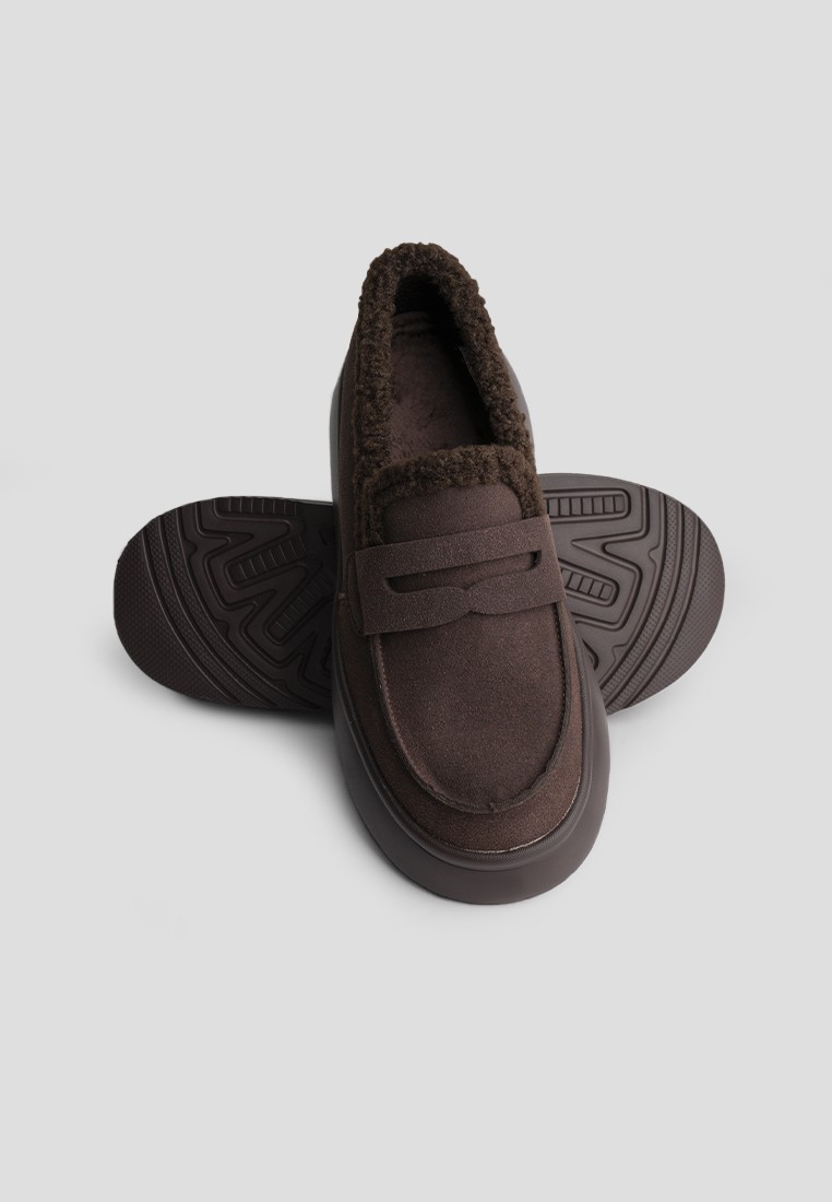 Лофери з хутром жіночі Vzuttya.UA