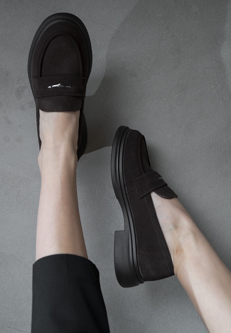 Лофери замшеві жіночі Vzuttya.UA