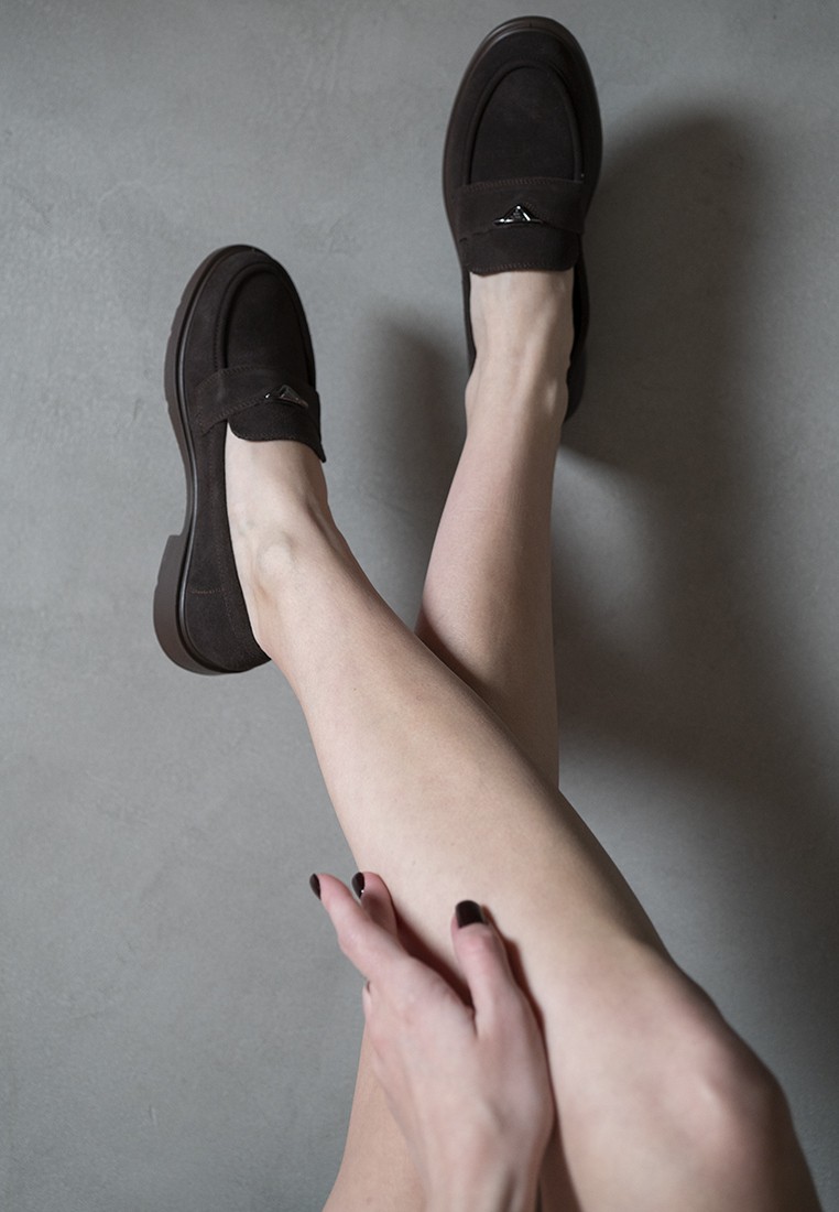 Лофери замшеві жіночі Vzuttya.UA