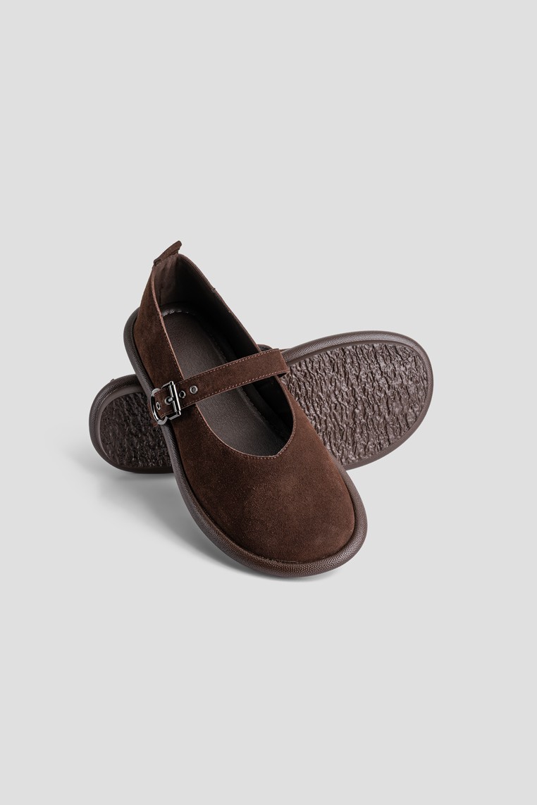 Балетки замшеві жіночі Vzuttya.UA