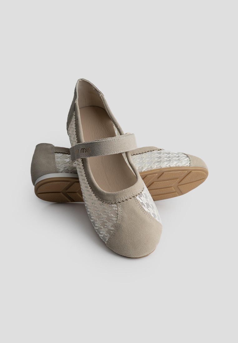 Балетки замшеві жіночі Vzuttya.UA