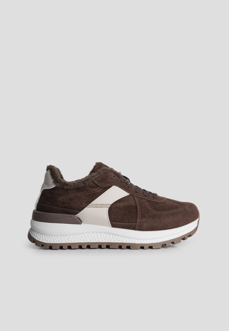 Кросівки з хутром жіночі