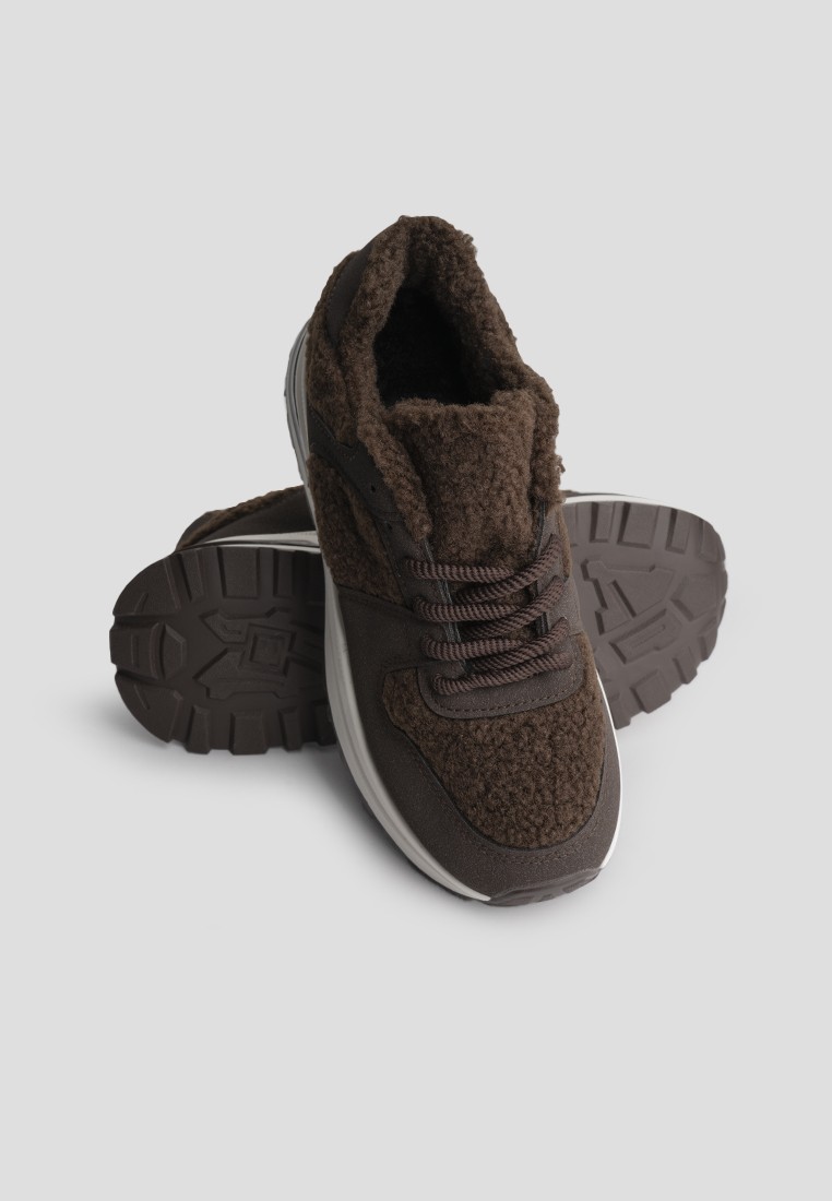 Кросівки з хутром жіночі Vzuttya.UA