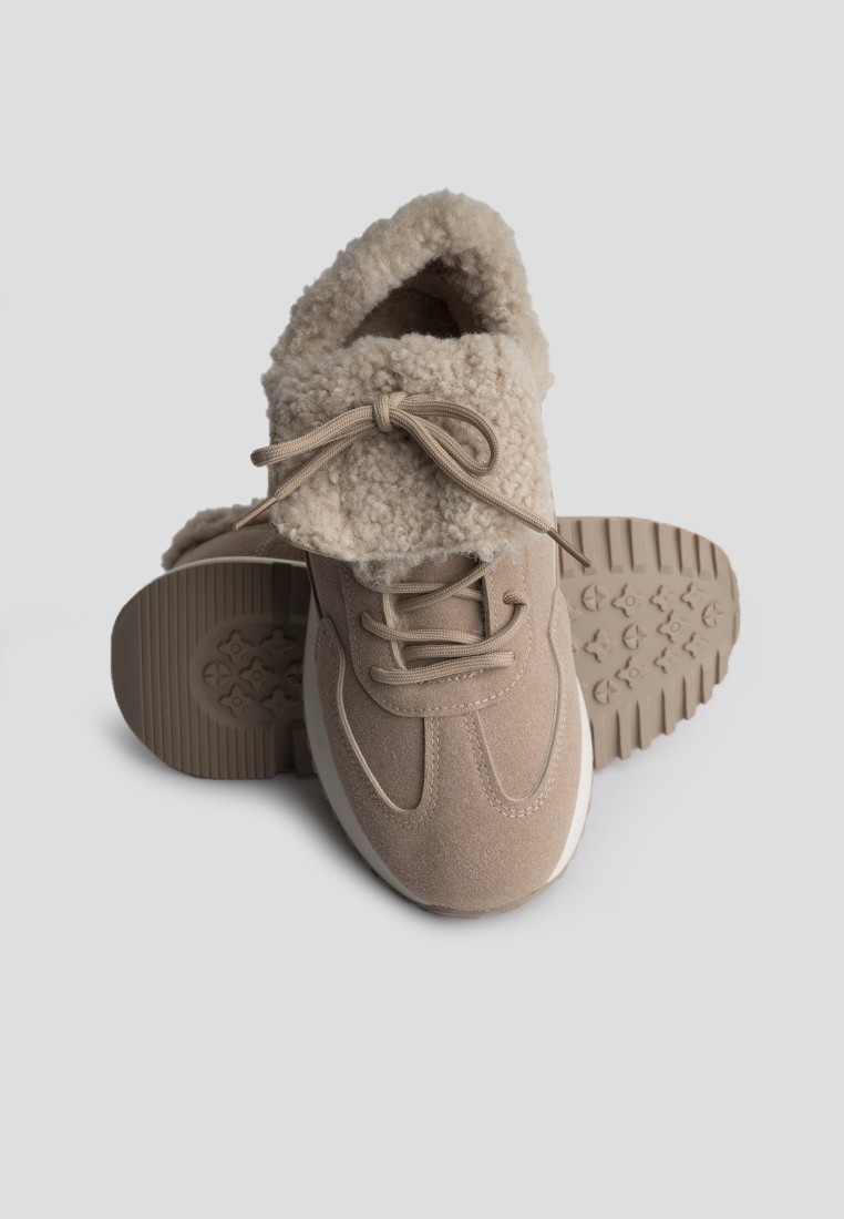 Кросівки з хутром жіночі Vzuttya.UA