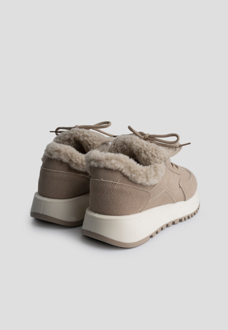 Кросівки з хутром жіночі Vzuttya.UA