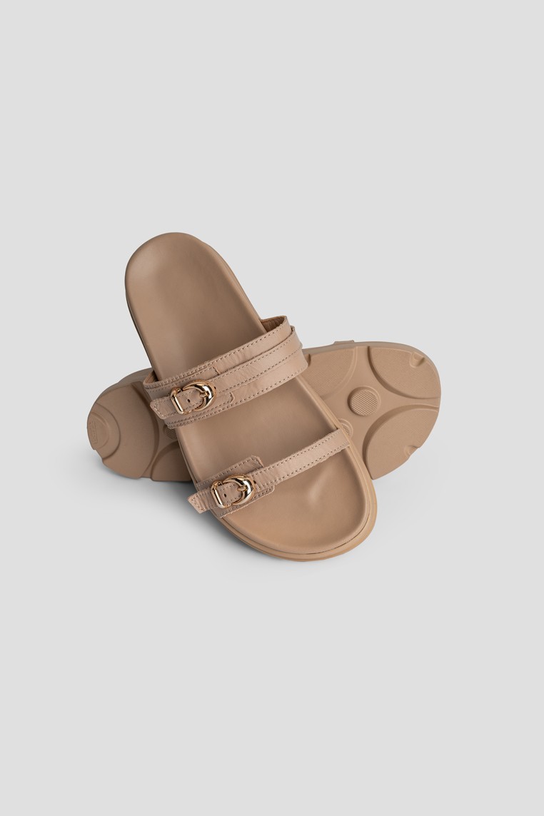 Шльопанці шкіряні жіночі Vzuttya.UA