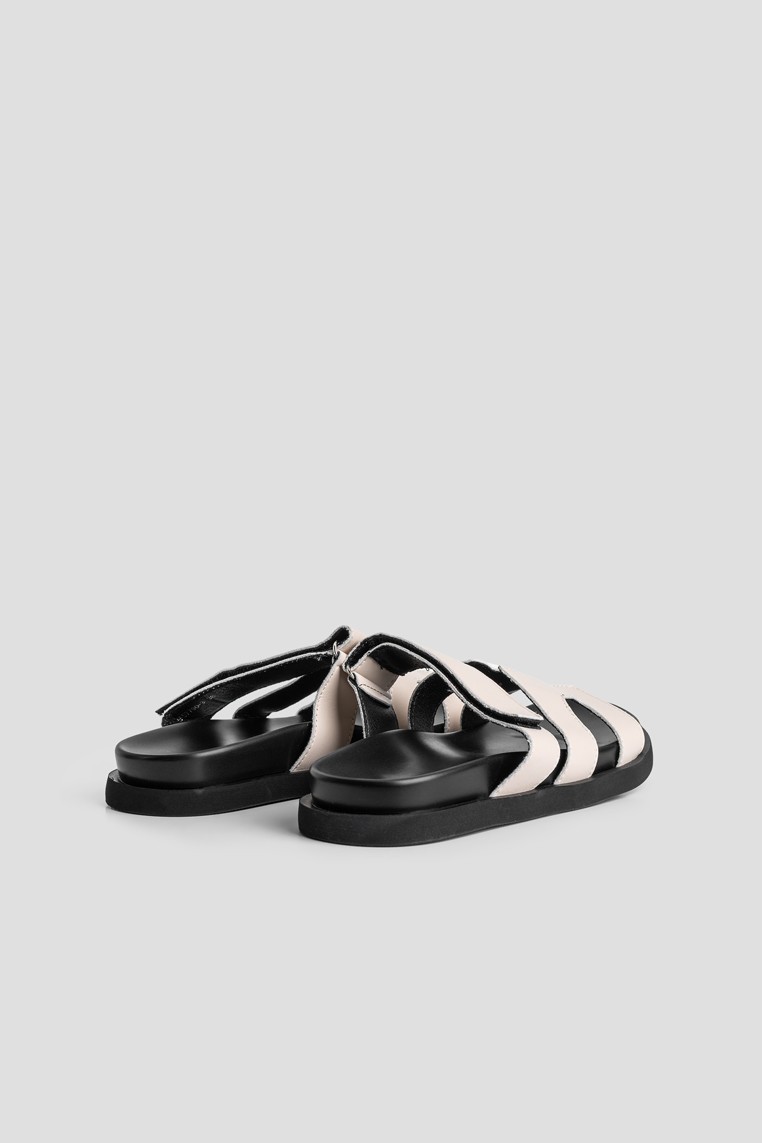 Шльопанці шкіряні жіночі Vzuttya.UA