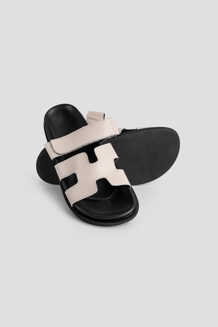 Шльопанці шкіряні жіночі Vzuttya.UA