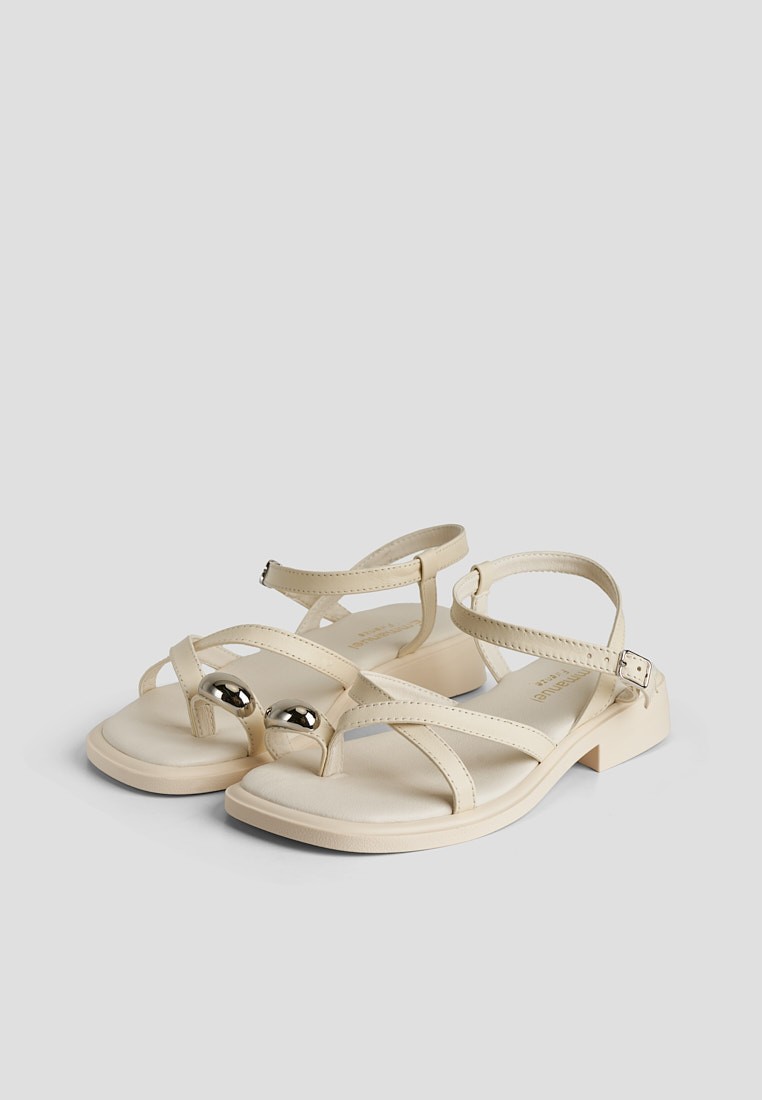 Босоніжки шкіряні жіночі