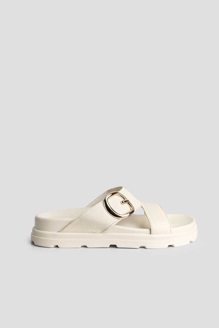 Шльопанці шкіряні жіночі Vzuttya.UA